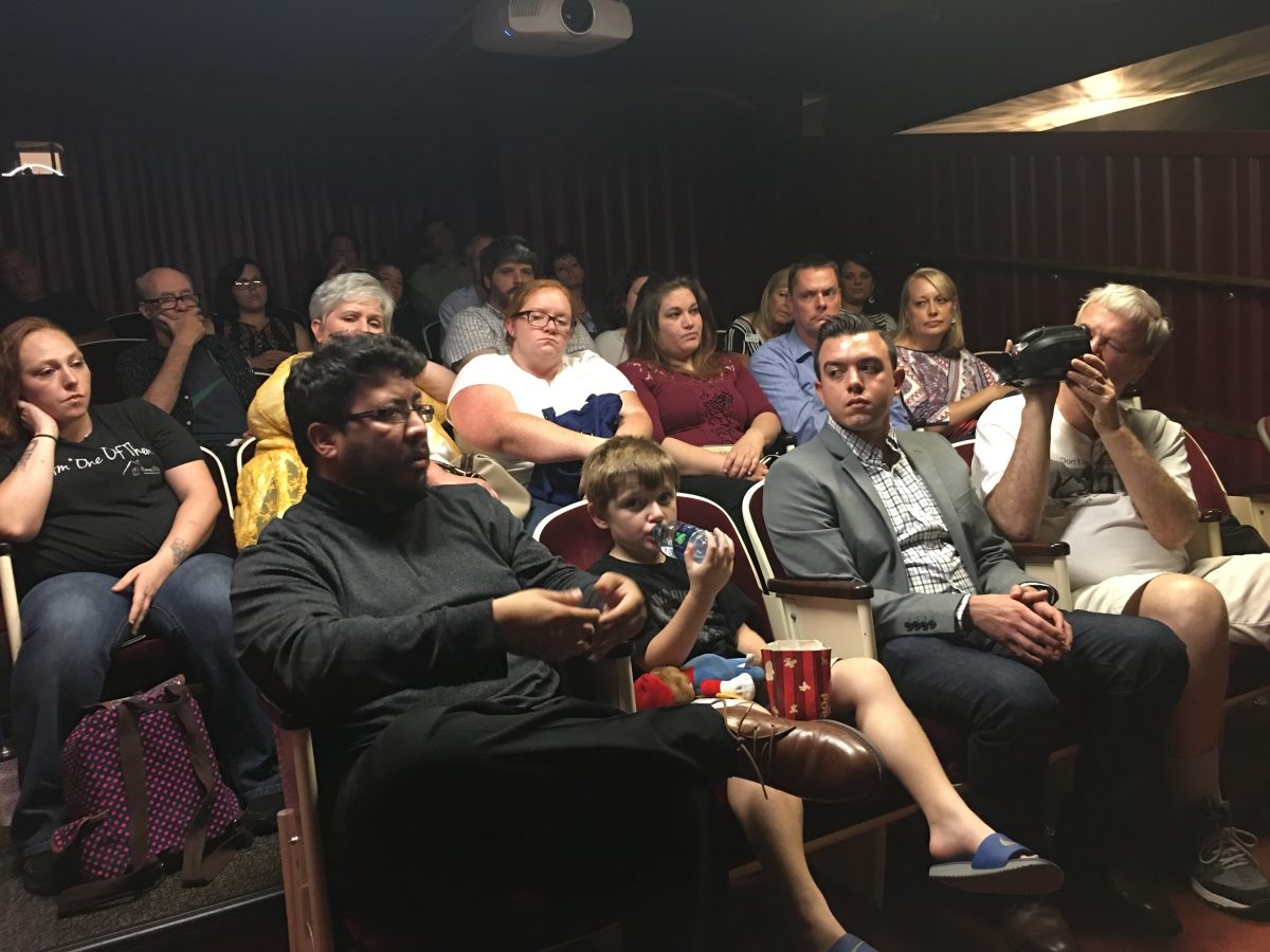 film screening audience
